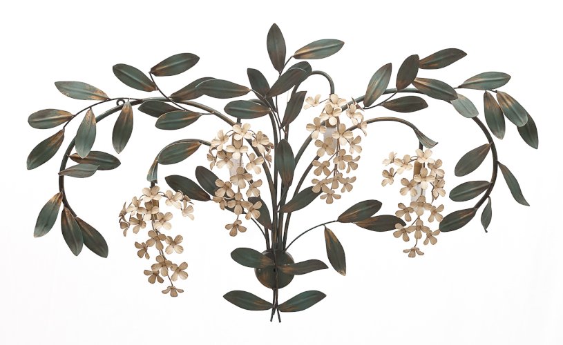 Paire de très grandes appliques