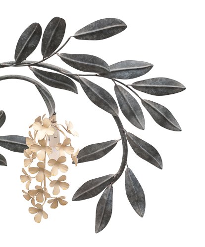 Paire de très grandes appliques