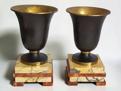 Art Deco pair of vases