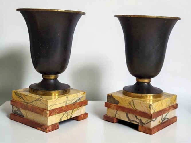 Paire de vases Art déco