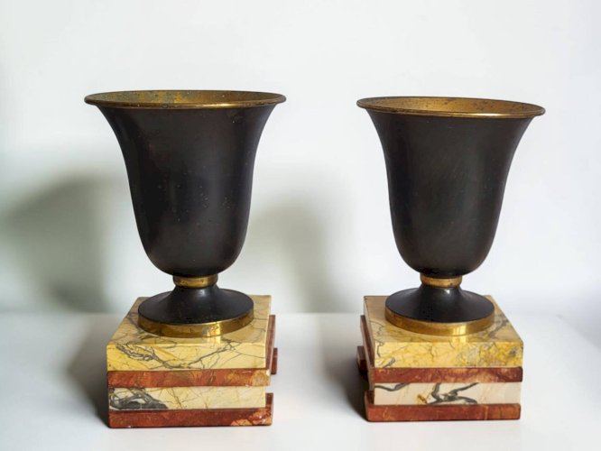 Paire de vases Art déco