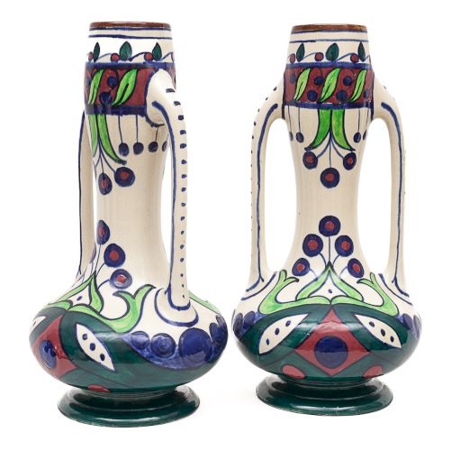 Paire de vases Art Nouveau