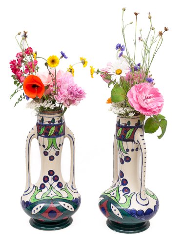 Paire de vases Art Nouveau