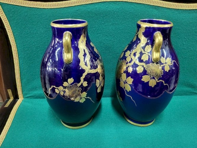 PAIRE DE VASES ASCH SAINTE RADEGONDE CERMA