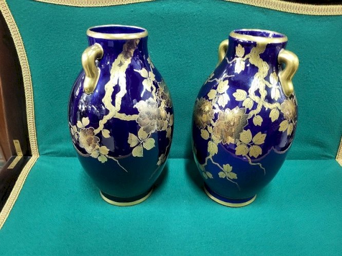 PAIRE DE VASES ASCH SAINTE RADEGONDE CERMA