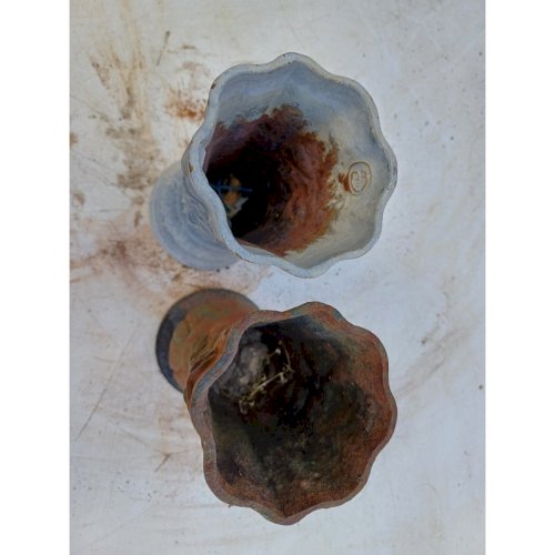 Paire de Vases en Fonte 1900 de Charleville - Mézières