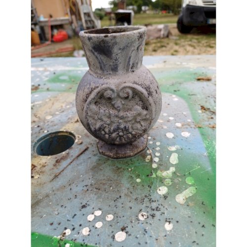 Paire de Vases en Fonte 1900 de Charleville - Mézières