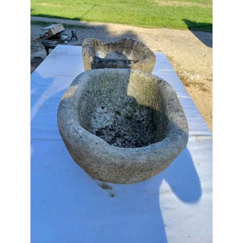 Paire de Vasques en Pierre de Dordogne 19 éme