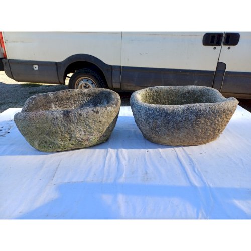 Paire de Vasques en Pierre de Dordogne 19 éme