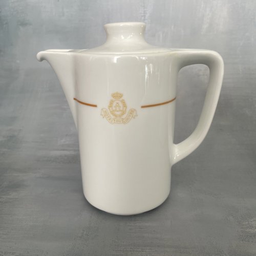 Paire de verseuse théière porcelaine Schönwald vaisselle de HOTEL DU LOUVRE