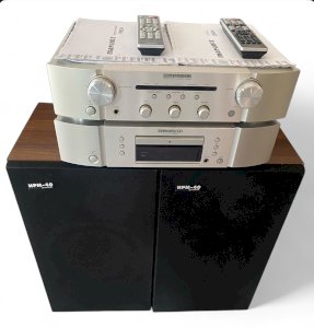 Paire d’enceintes Pioneer HPM-40 + Marantz PM5004 & CD5004 – Hi-Fi complète