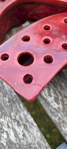 Paire pique-fleurs Ceramony Vallauris vintage 1960/70