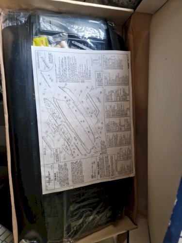 "PAMIR" Maquette Heller Voilier au 1/150 - non commencée