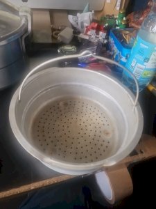 steamer basket for 4.5L casserole - width 20 cm.