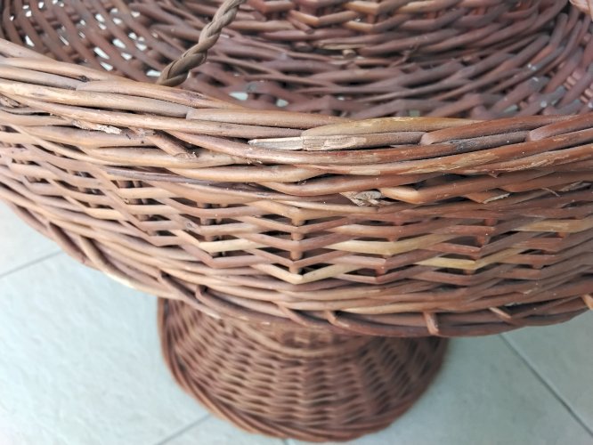 Panier bar portatif en osier
