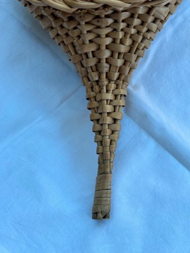 Panier mural rétro vintage en osier