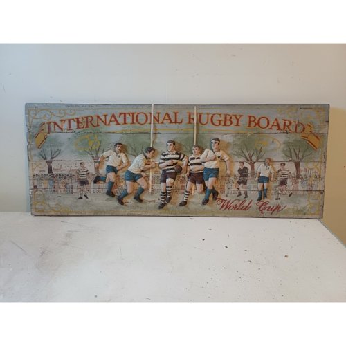 Panneau Bois International Rugby Board World Cup