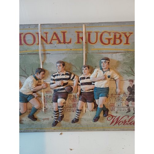 Panneau Bois International Rugby Board World Cup