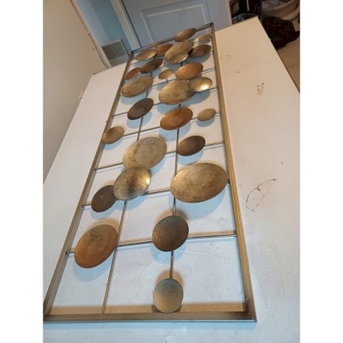 Panneau déco Vintage en Aluminium