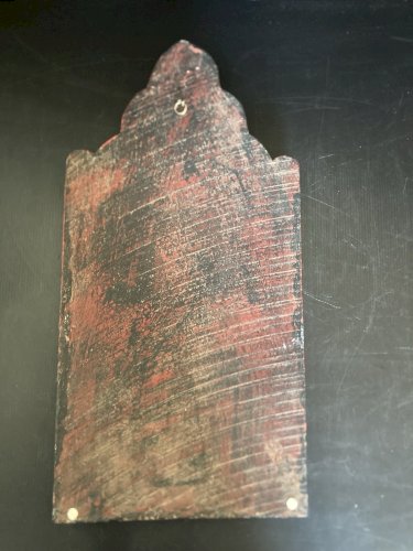 Panneau mural en Bois Sculpté  boudha terre cuite  indou inde croyance religion