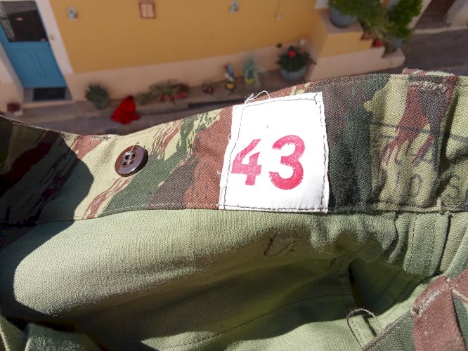 Pantalon militaire para ancien 