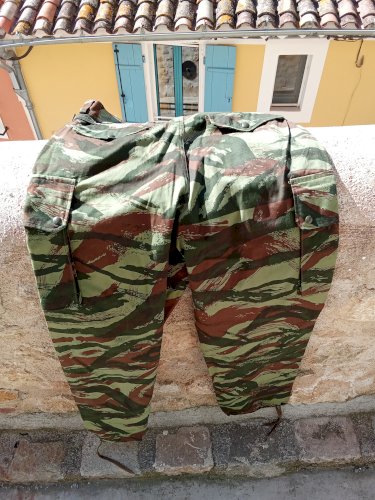 Pantalon militaire para ancien 