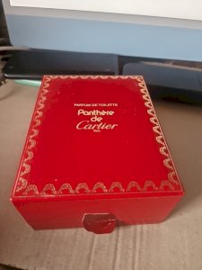 CARTIER PANTHERE perfume 100 ml EMPTY CASE / original box