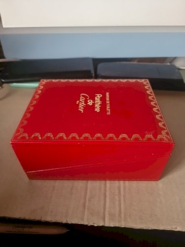 PANTHERE de Cartier  parfum 100 ml   ECRIN vide / boite originale-