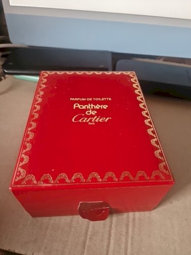 PANTHERE de Cartier  parfum 100 ml   ECRIN vide / boite originale-