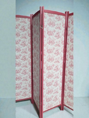 Paravent 4 feuilles en bois