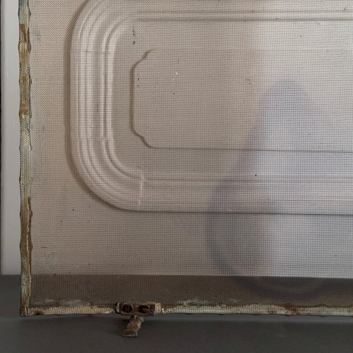 Pare-feu en bronze doré décor de bambou milieu XXe M3721