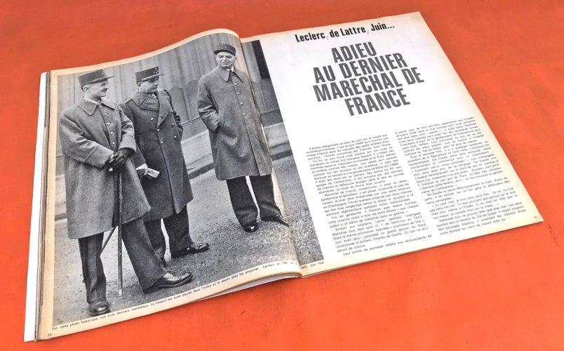 Paris Match Mort d' un Maréchal De France  4 Février 1957 N° 930