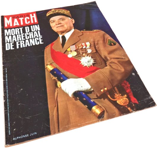 Paris Match Mort d' un Maréchal De France  4 Février 1957 N° 930