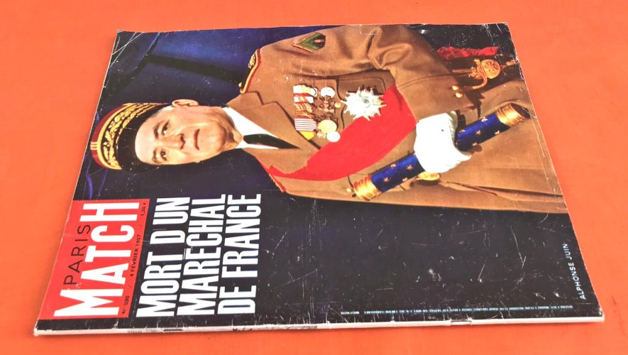 Paris Match Mort d' un Maréchal De France  4 Février 1957 N° 930