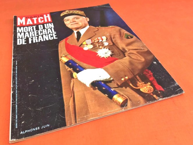Paris Match Mort d' un Maréchal De France  4 Février 1957 N° 930