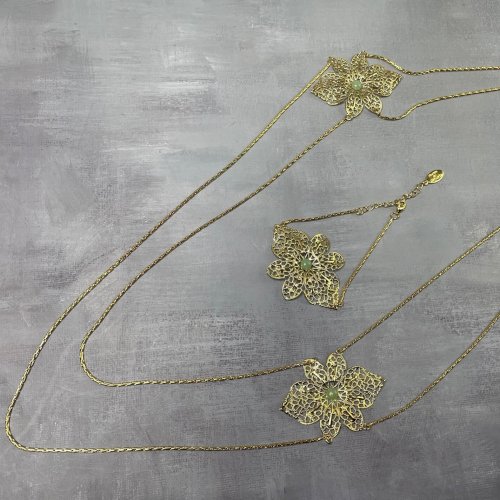 Parure de bijoux collier et bracelet Marine de Diesbach x Dr Pierre Ricaud