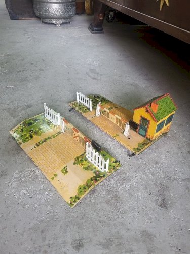 PASSAGE A NIVEAU TRAIN HORNBY MECCANO