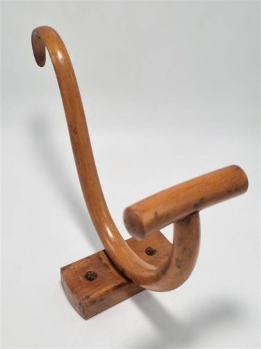 Patère en bois courbé