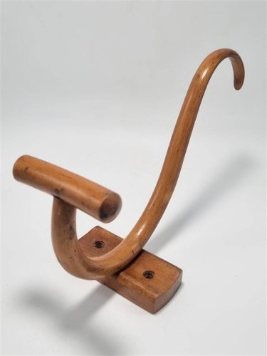 Patère en bois courbé