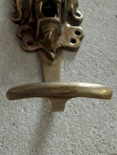 Patère en bronze Tête de lion