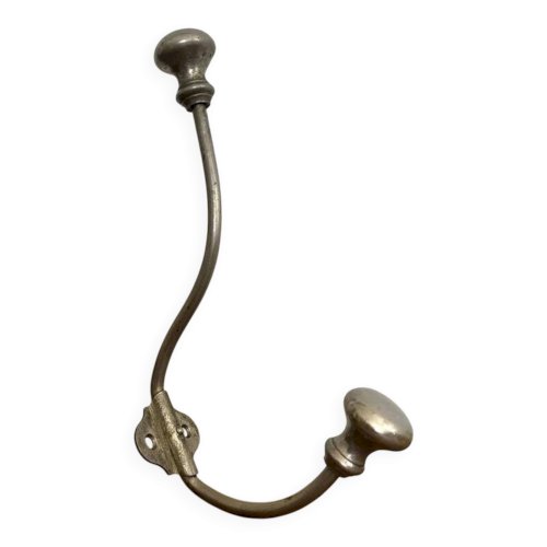 Patère murale ancienne en métal