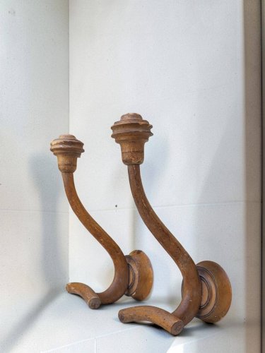 Patères en bois Bambou 1900