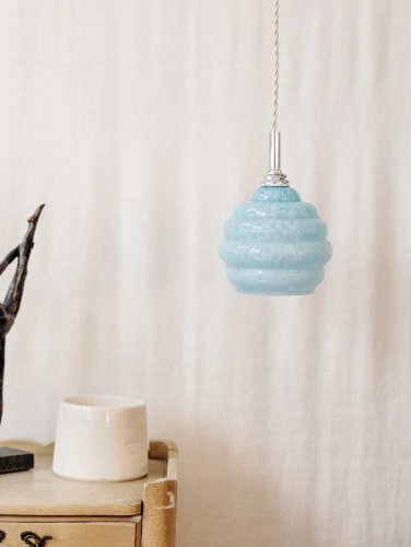 Paulette, la lampe baladeuse bleue N°66