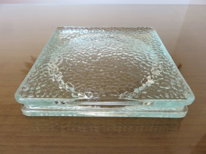 PAVE DE VERRE NEVADA LE CORBUSIER VIDE POCHE, CENDRIER ANNEES 40 50 VINTAGE