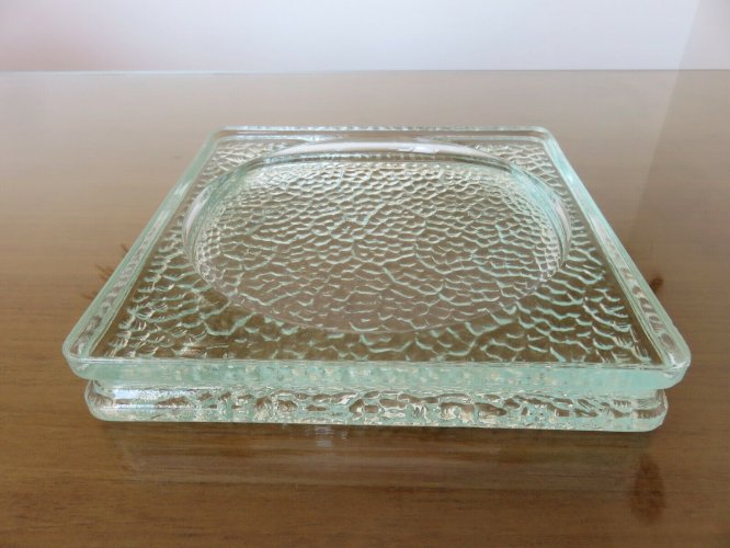 PAVE DE VERRE NEVADA LE CORBUSIER VIDE POCHE, CENDRIER ANNEES 40 50 VINTAGE