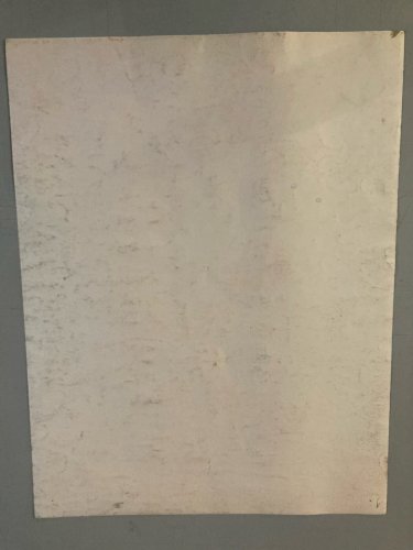 Peinture 1970 Gouache Papier Cubiste Post Cubisme Nature Morte Lampe Art