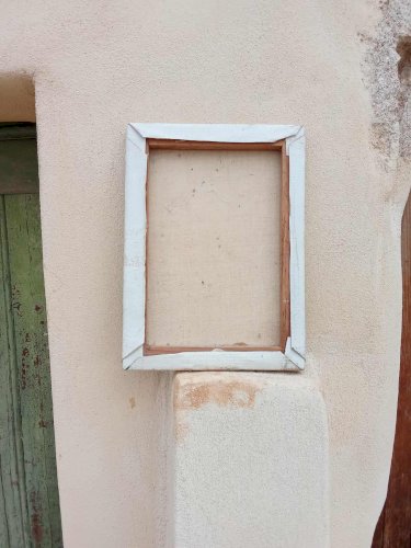 Peinture à l’huile originale – Écureuil roux