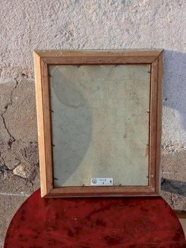 Peinture a l'huile représentant le christ 