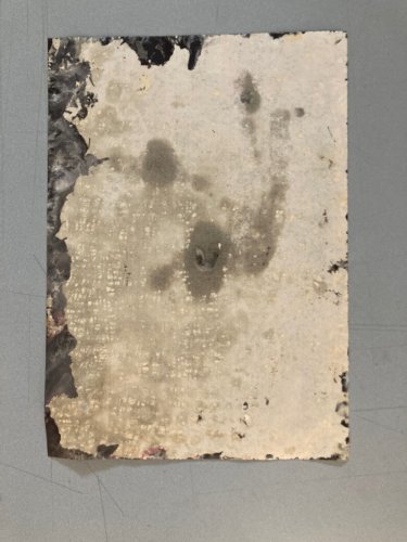 Peinture Abstrait papier dripping Art abstraction 1980 action painting