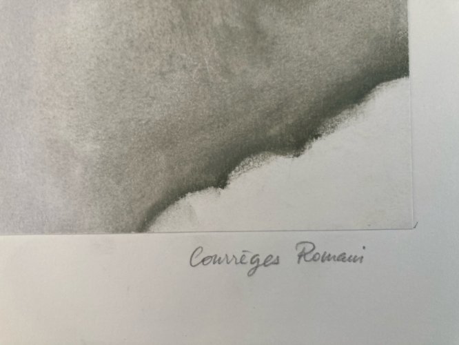 Peinture Abstraite Aquarelle Painting Sur Papier Abstrait 1980 Abstraction
